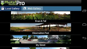 Photaf Panorama Pro Screenshot 1