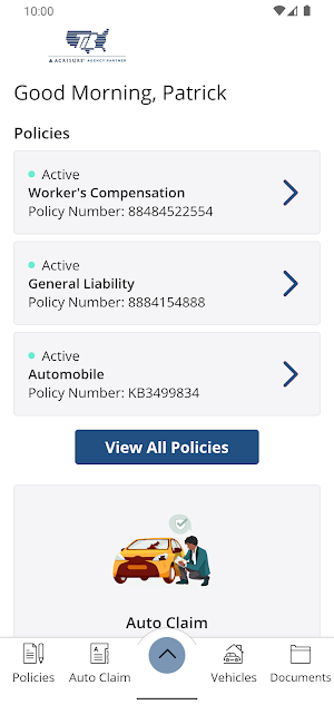 TIB Client Portal Screenshot 1