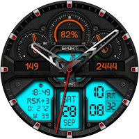 Hybrid NIKANA WS50 Watch face
