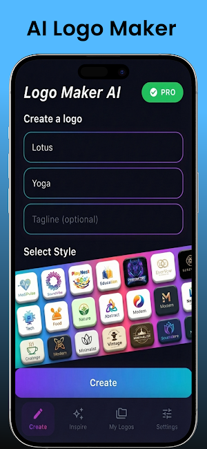 Logo Maker AI: Logo Creator Screenshot 0