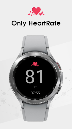 Only HeartRate Watch Face Screenshot 0
