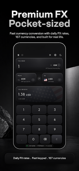 NullRate FX Converter Screenshot 0