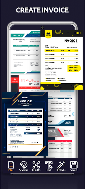 Invoice Maker, Design Template Screenshot 1