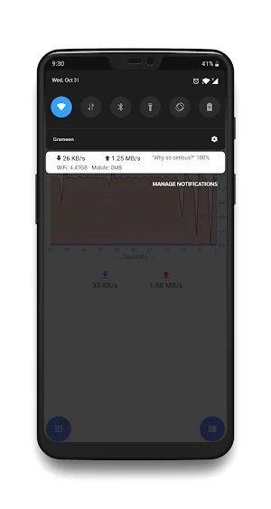 Internet Speed Meter - Test Screenshot 3
