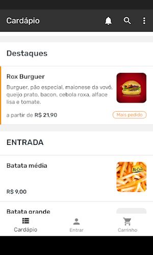 ROX BURGUER Screenshot 1