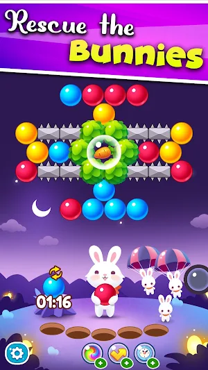 Bubble Shooter POP: Bunny Saga Screenshot 0