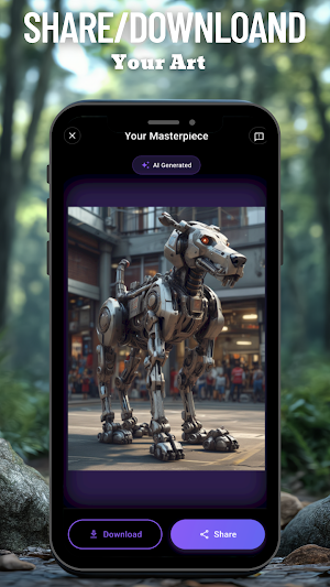 PixelMuse: AI Art Photo Maker Screenshot 0