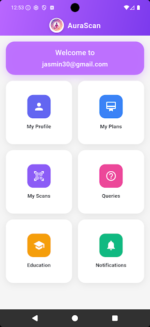 Find Aura Scan Screenshot 1