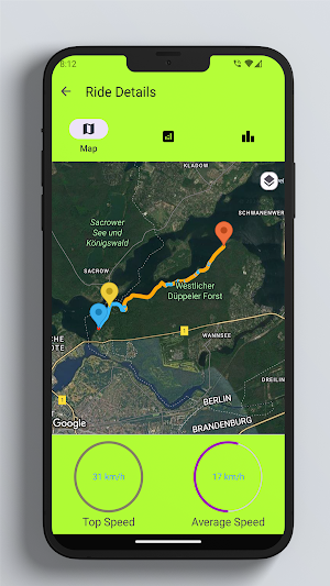 GPS Speedometer for Bike Screenshot 2