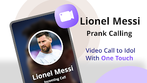 Messi Fun Video Prank Call Screenshot 0