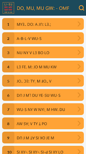 Lisu Hymnbook ( LSG ) Screenshot 3