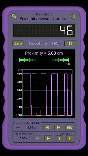 Proximity Sensor Counter Screenshot 0