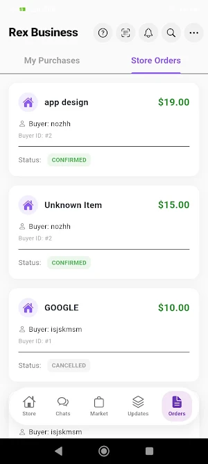 Rex Business Screenshot 3
