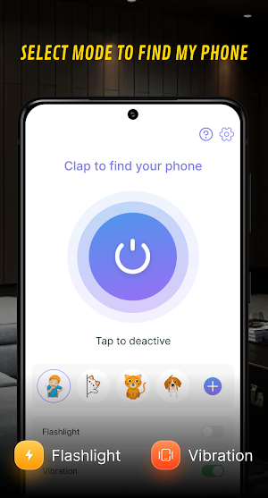 Find My Phone by Clap & Flash Screenshot 0