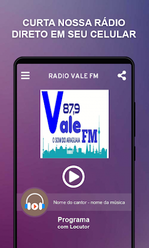 Radio vale fm Screenshot 0