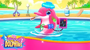 My Dolphin Care - Baby Dolphin Twins Pet Care Screenshot 1