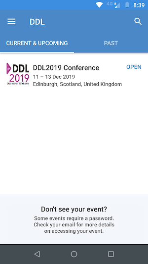 DDL Conference Screenshot 1