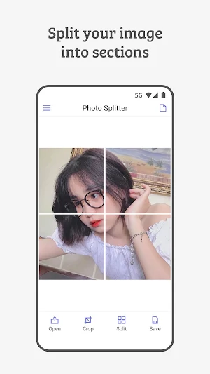 Photo Splitter (Split Your Images, Pictures) Screenshot 0