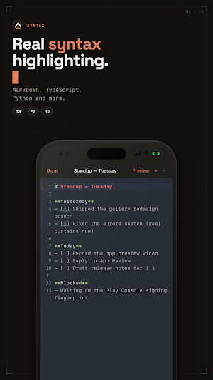 Carets - Code Editor Screenshot 2