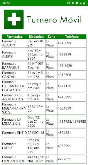 Turnero móvil (La Plata) Screenshot 2