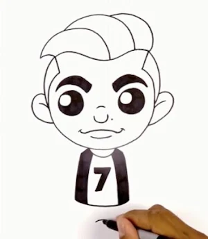 How To Draw Football Player Screenshot 2