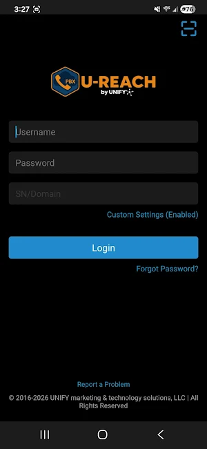 U-Reach Mobile Screenshot 0