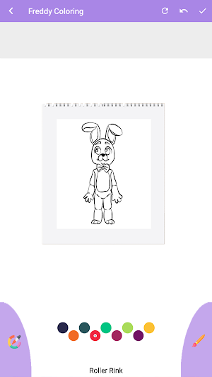 Coloring for Five Freddy Screenshot 2