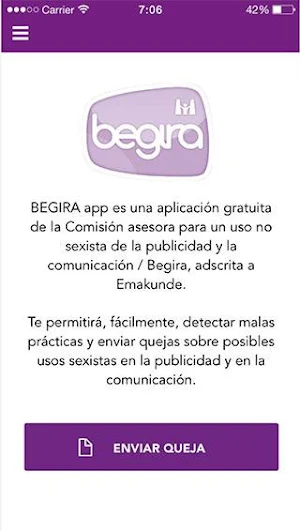 BEGIRA app Screenshot 0