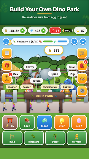 Dino Park Tycoon: Dinosaur Screenshot 0