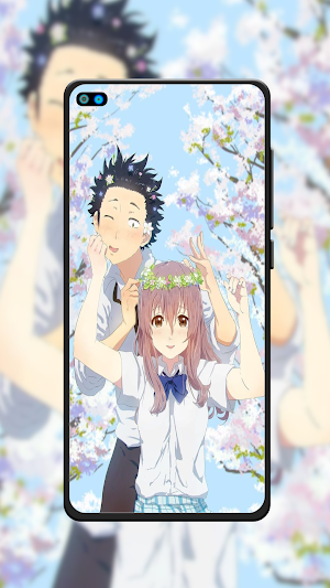 Romantic Anime Wallapaper Screenshot 0