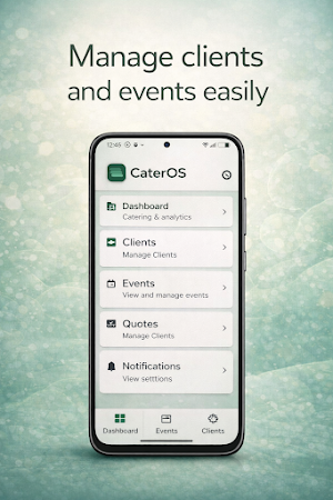CaterOs Screenshot 2
