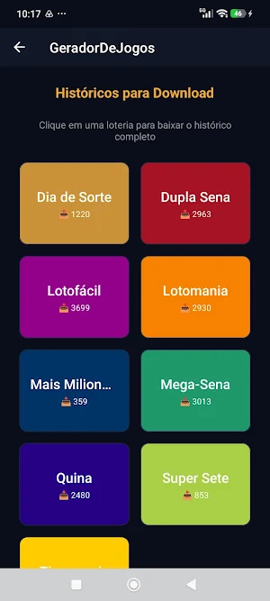 Brazilian LotteryGenerator Screenshot 2