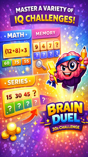Brain Duel: 30s Challenge Screenshot 2