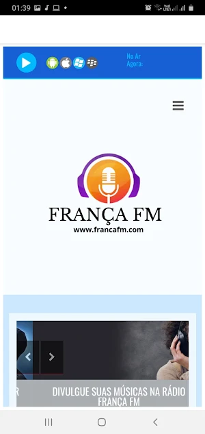 Rádio França Fm Screenshot 2