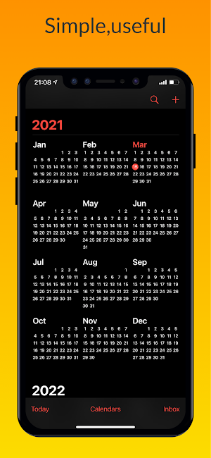 iCalendar - Calendar iOS style Screenshot 0