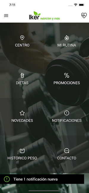 Iker Nutrición Screenshot 0