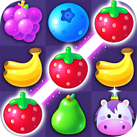 Fruit Merge: Line Match 3 Game