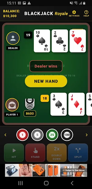 Blackjack Royale Screenshot 3
