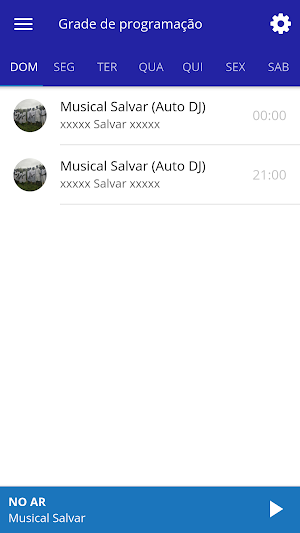 Rádio Missionária Salvar Screenshot 1