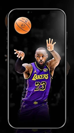 LeBron James Wallpaper Screenshot 1