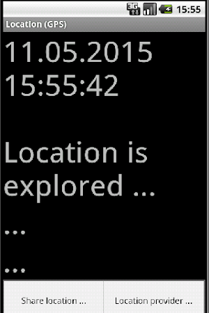 GPS Location Screenshot 0