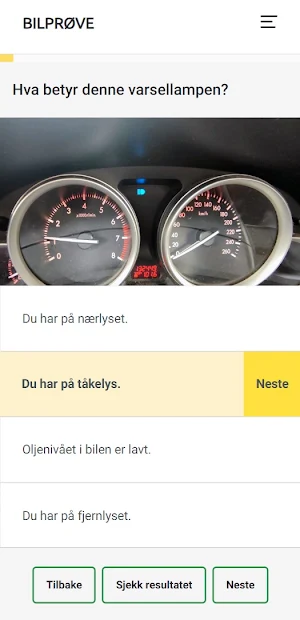 Bilprøve Screenshot 2