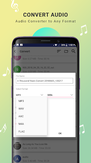 Audio MP3 Cutter - Converter, Merger and Ringtone Screenshot 3