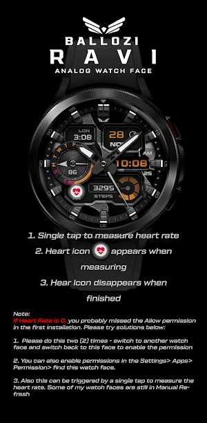 BALLOZI RAVI Watch Face Screenshot 3