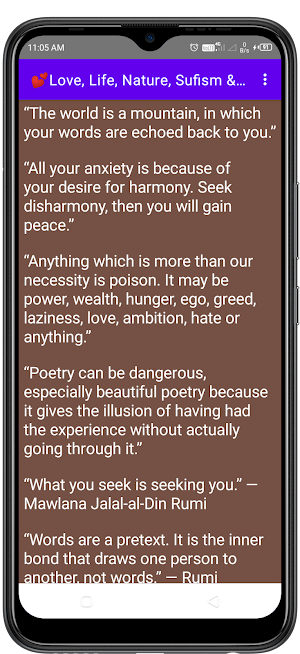 Rumi Quotes Offline Screenshot 3