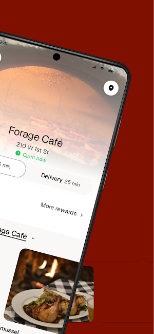 Forage Café Screenshot 1