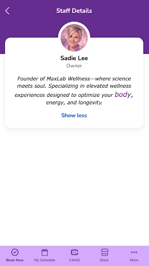 MaxLab Wellness Screenshot 3