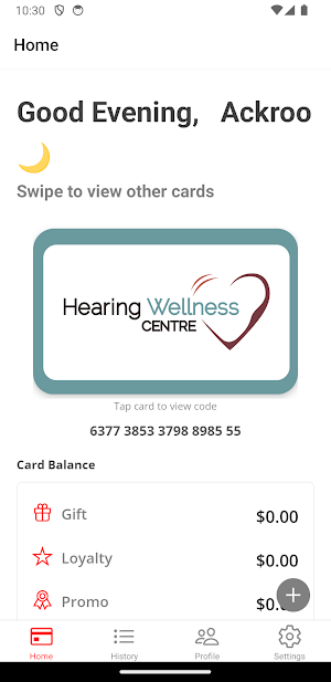 Hearing Wellness Rewards Screenshot 0