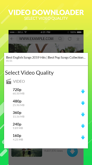 mp4 video downloader - free video downloader Screenshot 1