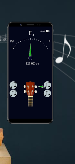 Ukulele Tuner - Simple Tuner Screenshot 2